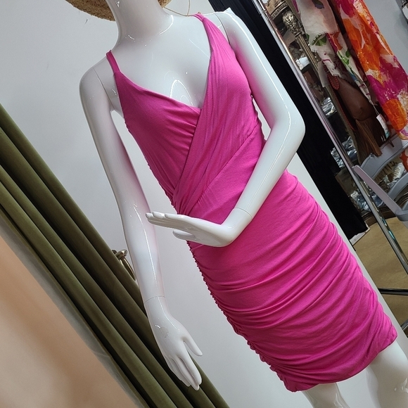 INC Jersey Ruched Dress - Picture 9 of 10